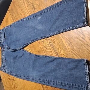 AG ADRIANO GOLDSCHMIED Jeans  Mens 34 X 32  BLUE STRAIGHT LEGS ?? Used Preowned
